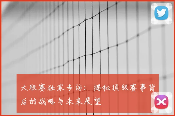 大联赛独家专访：揭秘顶级赛事背后的战略与未来展望