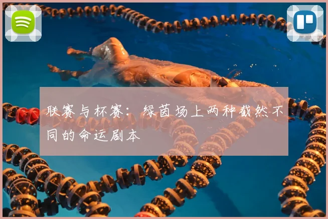 联赛与杯赛：绿茵场上两种截然不同的命运剧本